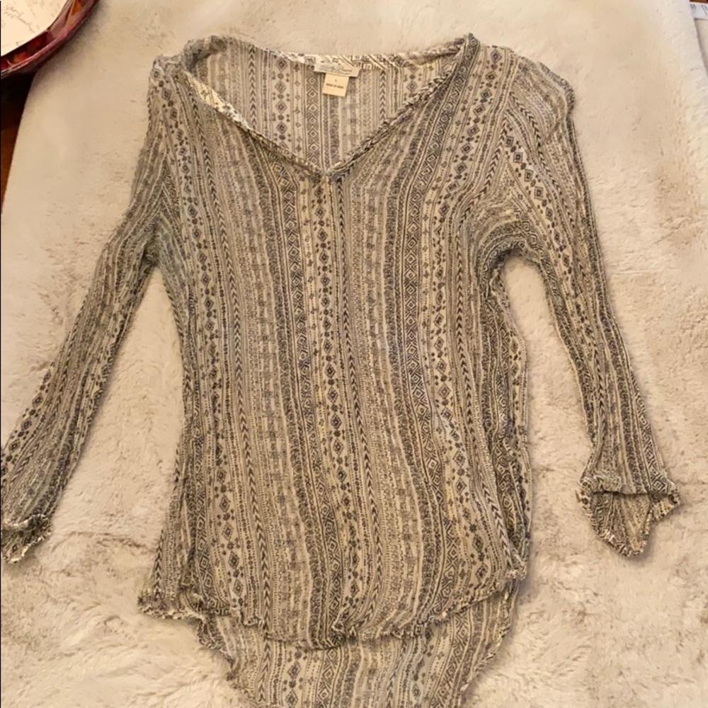 LUCKY BRAND printed top